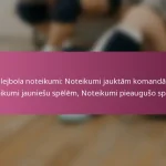 Volejbola noteikumi: Noteikumi jauktām komandām, Noteikumi jauniešu spēlēm, Noteikumi pieaugušo spēlēm